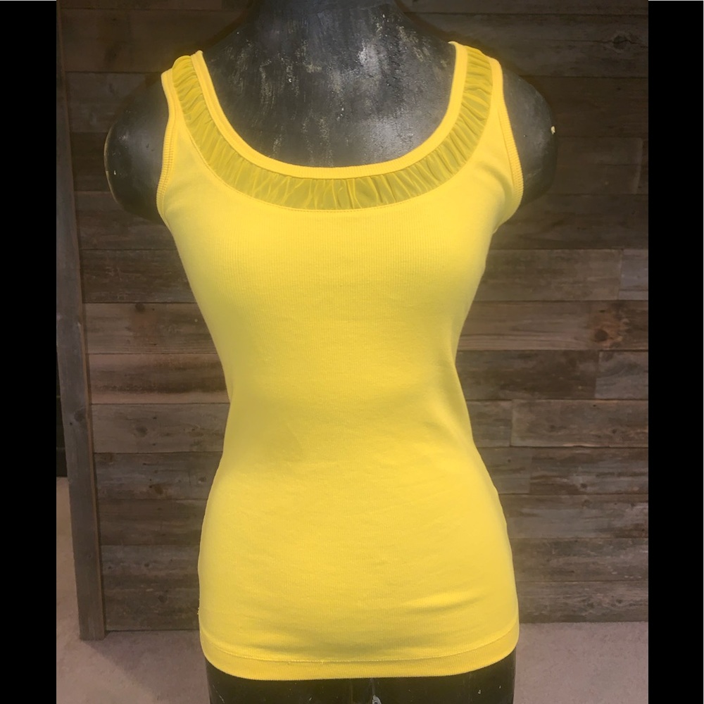 🛍 Jockey Person to Person Cannery Yellow Tank Top.